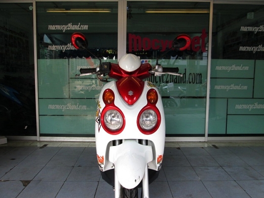 JALATO  สีแดงขาว รถเดือน เม.ย. ปี56 หัวฉีดประหยัดน้ำมัน แรงด้วย 125 cc ไมล์ 4 พันโล ยางใหม่หน้าหลัง แถม 2 รายการ  19900