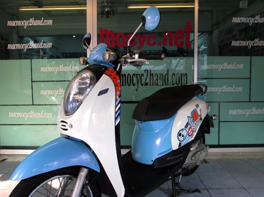 scoopy-i  สี ฟ้าขาว รถเดือน มกราคม ปี 55 ไมล์ 13xxx โล แถม 2 รายการ 24900