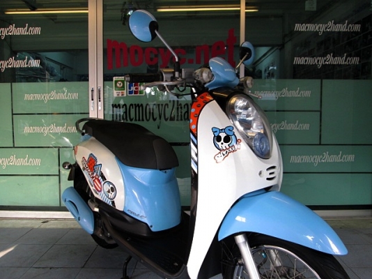 scoopy-i  สี ฟ้าขาว รถเดือน มกราคม ปี 55 ไมล์ 13xxx โล แถม 2 รายการ 24900