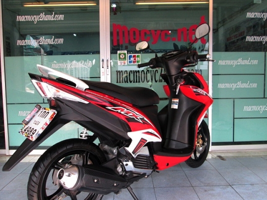 MIO 125 i MX ตัวท๊อป ล้อแมกซ์ สี ขาวแดง รถเดือน พฤศจิกายน ปี56 ไมล์ 8 พันโล  แถม 2 รายการ 27900