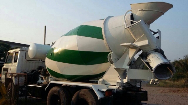 ขายรถบรรทุก 10 ล้อโม่ปูน HINO รถประกอบ เครื่อง EK100 260 แรงม้า โม่ BNK 7 คิว ราคา 750000