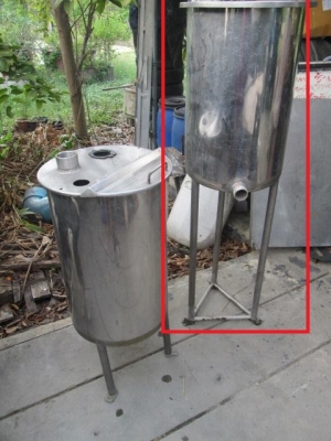 ขายเหมา Storage Tank Stainless ถังผสม-ถังเก็บสแตนเลส มือสอง