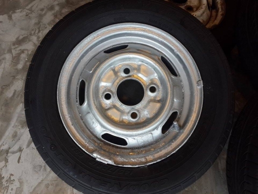 กระทะขอบ 12 ใส่รถ กระป้อ คลาสสิค ครับ