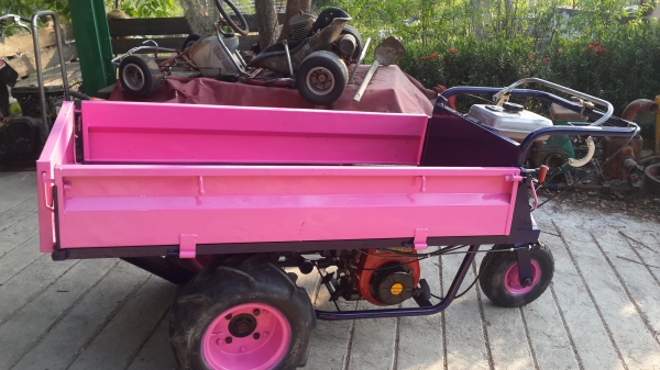 สามล้อการเกษตรและก่อสร้างปรับสภาพพร้อมใช้งาน รหัส J - 25