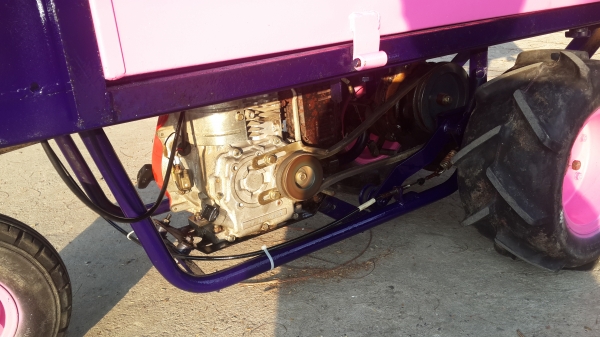 สามล้อการเกษตรและก่อสร้างปรับสภาพพร้อมใช้งาน รหัส J - 25