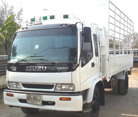 6 ล้อใหญ่  ISUZU  DECA  FTR  195 แรงม้า  * ยาว 5.50 ม. *  รถสวยเดิม+สวยจริง+พร้อมใช้งาน * รถห้างแท้ * มีเล่มพร้อมโอน *