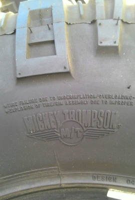 ขายยาง Mud MICKY THOMPSON BAJA MTZ 265/75R16