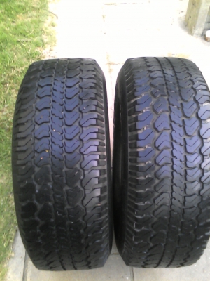 255/70R15 MICHELIN LTX A/T มี 2 เส้น TEL.081-427-3941