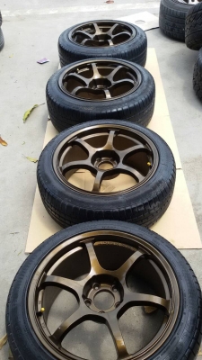ล้อขอบ 18 5รู 114 พร้อมยาง