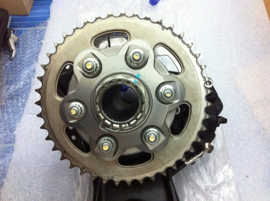 ชุดเบรคหลัง Ducati Diavel (ราคายกชุด)