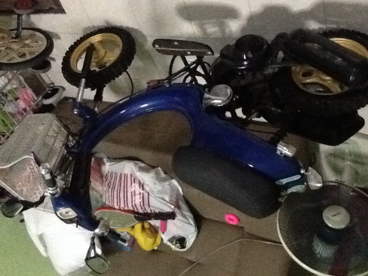 ขายรถป๊อบเครื่องzxเดิมเดิมเชียงกง