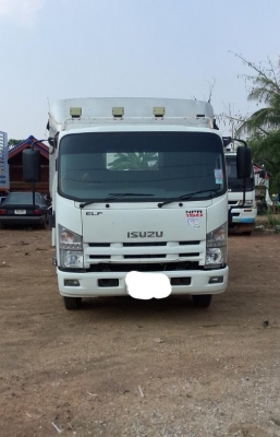 NPR150 กระบะ4.90ม.หลังคาโดยสาร นั่วสองแถว