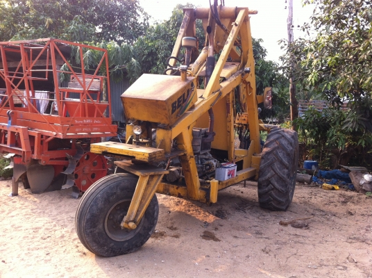 ขายรถคีบอ้อย 3 ล้อ ไฮดรอลิกดี รถพร้อมใช้งาน