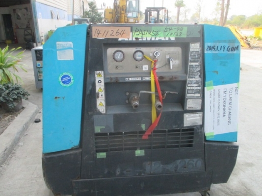 ขายครับ เครื่องลม AIRMAN รุ่น PDS125S เครื่องลมมือสองคุณภาพดีจากประเทศญี่ปุ่น สนใจติดต่อ 098-246-3778 น๊อค Line id : nock604