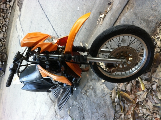 ขายรถวิบากแปลงมาจากtzr150แรงครับ