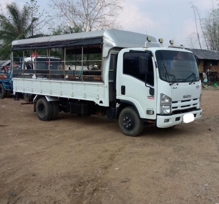 NPR150 กระบะ4.90ม.หลังคาโดยสาร นั่งสองแถว