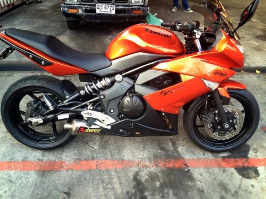 SALEBIKE KAWASAKI NINJA650 ปี2011ABS ท่ออาคาแท้ ท้ายสั้น ชิวแต่ง แฮนริซูม่า ในราคา 149000