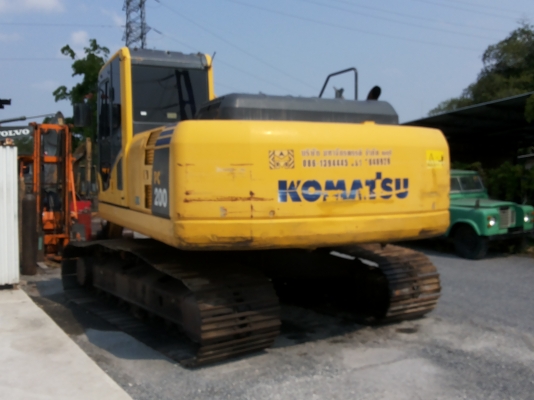ขายรถแบ็คโฮ KOMATSU 200-8 สภาพสวยพร้อมใช้งาน