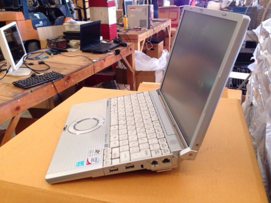 Notebook ยี่ห้อ Panasonic รุ่น CF-T5 ราคา 4700 บาท ค่าจัดส่งฟรี