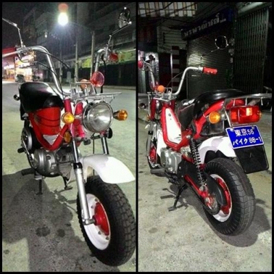 นำเสนอYamaha Chappy LB-50 3 เกียร์ DNL 2T Stroke สวยๆเครื่องพร้อมลุยใช้งานเลย