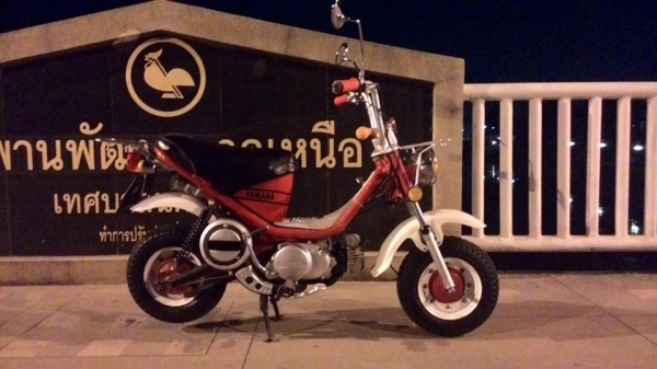 นำเสนอYamaha Chappy LB-50 3 เกียร์ DNL 2T Stroke สวยๆเครื่องพร้อมลุยใช้งานเลย
