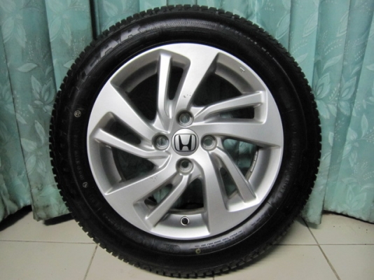 ขายล้อแม็กป้ายแดง ALL NEW JAZZ พร้อมยางขอบ 15 ราคาถูกๆ