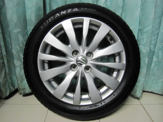 ขายล้อแม็ก Suzuki Swift พร้อมยางขอบ 16 สภาพใหม่มากๆ ราคาถูกๆ