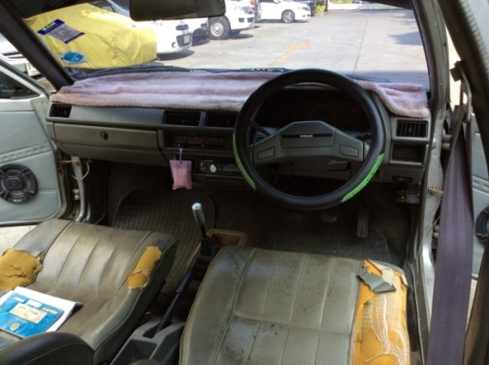 ขายซันนี่ B11 ปี89 เครื่อง1.3 เกียร์ธรรมดา ติดแก๊สLPG เบาะหนังขาดคู่หน้า วิทยุCD ระบบไมล์ใช้ได้หมด ตัวถังสีเต็มไม่มีผุ ยางดี รถขับดี ช่วงล่างดีครับ ประหยัด ขับกลับได้เลยครับ เอกสารพร้อม