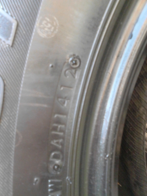 255/65R17 BRIDGESTONE DUELER H/T 840   ปี2012 มี 1 เส้น   TEL.081-427-3941