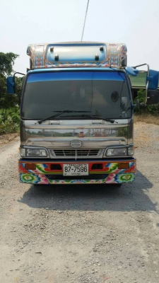 หกล้อ HINO FD-1JPC~HO8G-210แรง แอร์ power ทิ๊ฟฟี สภาพดีสวย(นางฟ้า)ช่วงยาว7.20มยาง8.25ดีทุกเส้น เอกสาร ทะเบียนพร้อมโอน