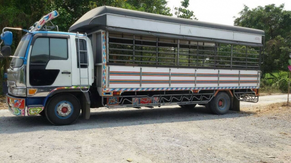 หกล้อ HINO FD-1JPC~HO8G-210แรง แอร์ power ทิ๊ฟฟี สภาพดีสวย(นางฟ้า)ช่วงยาว7.20มยาง8.25ดีทุกเส้น เอกสาร ทะเบียนพร้อมโอน