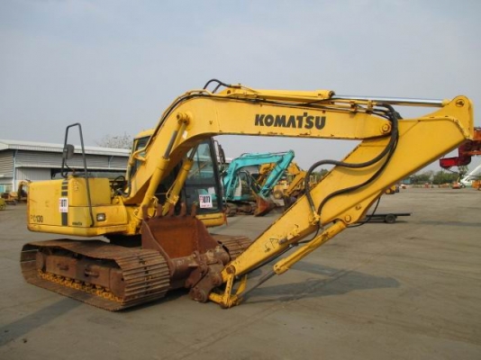 ขายรถขุด KOิMATSU PC130-6  เก่านอก ไฟฟ้าเต็ม