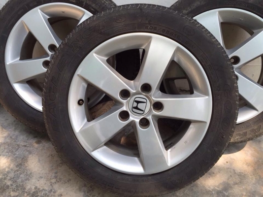 ขายล้อแม็คแท้ ฮอนด้า ซีวิค  พร้อมยาง 205/55 R16 ปี 2010