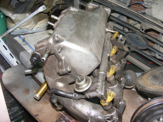 หัวฉีด พร้อมท่อไอดี Toyota 4A-FE  โทร 0955308436