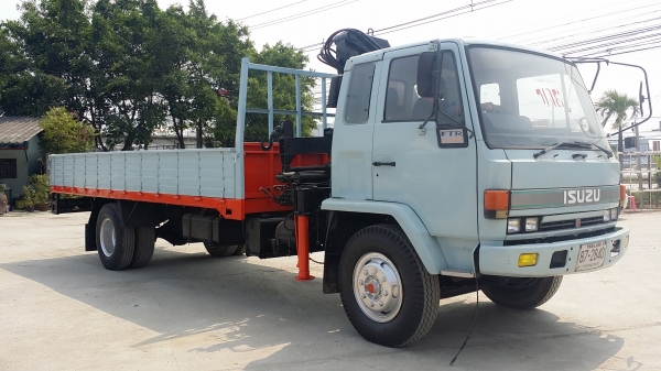 Isuzuร๊อกกี้160แรงมีเฮี๊ยบ3ตันช่วงยาว7ม.