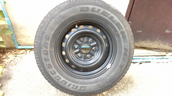 ขายล้อ+ยางอะไหล่ 245/70/16