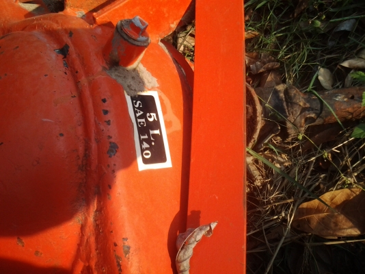 ขายตามสภาพโรตารี2.30ติดกับรถไถ60แรงคูโบต้าใช้งานปกติ  แตใบสึกหนอยยีห้อSBK