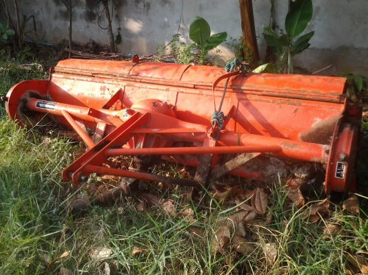 ขายตามสภาพโรตารี2.30ติดกับรถไถ60แรงคูโบต้าใช้งานปกติ  แตใบสึกหนอยยีห้อSBK