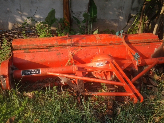 ขายตามสภาพโรตารี2.30ติดกับรถไถ60แรงคูโบต้าใช้งานปกติ  แตใบสึกหนอยยีห้อSBK