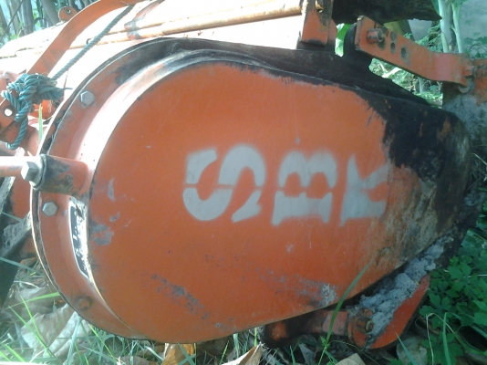 ขายตามสภาพโรตารี2.30ติดกับรถไถ60แรงคูโบต้าใช้งานปกติ  แตใบสึกหนอยยีห้อSBK