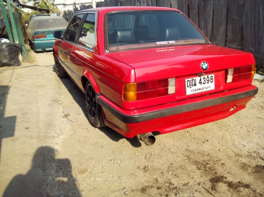 ขาย BMW E30 2ประตู วาง1G ออโต้ แก๊ส สีสวย  รถบางๆขาย 45,000