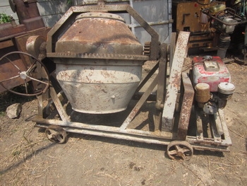 ขาย - ถังผสมคอนกรีต ผสมปูน คอนกรีเครื่องยนต์ดีเซล YANMAR  มือสองญี่ปุ่น
