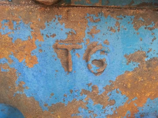 แทรกเตอร์ฟอร์ด T 6 พร้อมใบมีดดันหน้า...เล่มทะเบียนพร้อม