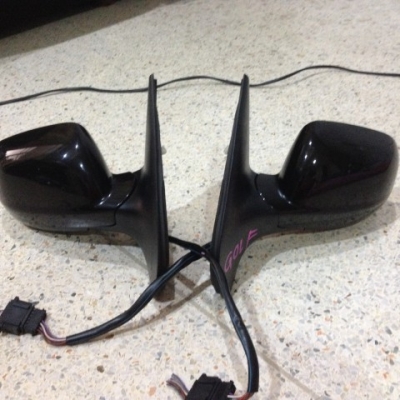 กระจกมองข้าง VOLK GOLF MK5 ของเก่าญี่ปุ่นเเท้สภาพสวย