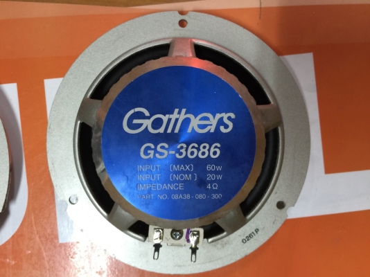 ขายลำโพง Gathers 5" โครงหล่อว้อยส์เดี่ยว ขายลำโพง Gathers 5" โครงหล่อว้อยส์เดี่ยว