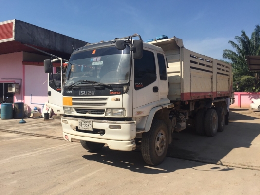 แม่-ลูกดั้ม 320แรงISUZU FXZ23NZH2 4-7002181  ปี2550 ยูโร2แม็คโหลด..รถห้างแท้ เดิมๆลูก3คาน...