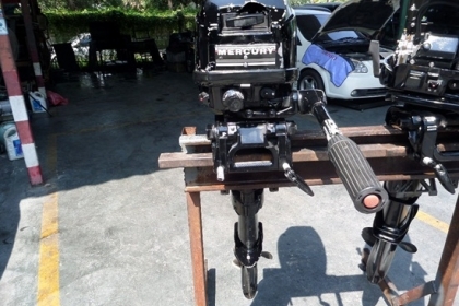 ขาย เครื่องเรือ MERCURY 9.9 แรง สภาพพร้อมใช้งาน นำเข้าจากญี่ปุ่น ราคา 25,000