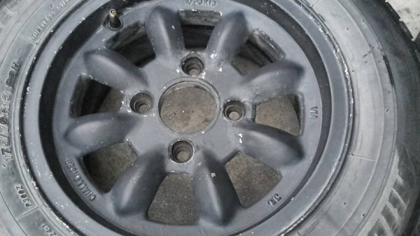 ล้อกล้วยขอบ 13 4รู114 พร้อมยาง