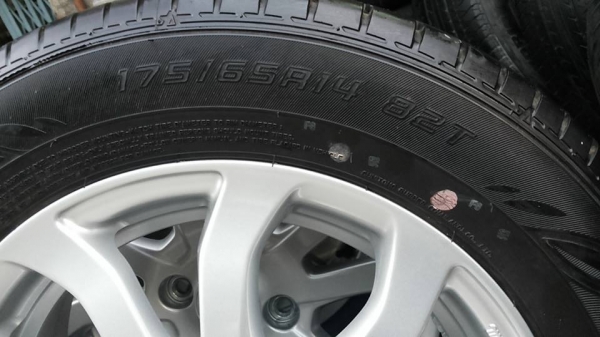 ล้อแม็กซ์ Amaze รถปี2015  ยางดันลอป 175 65 14