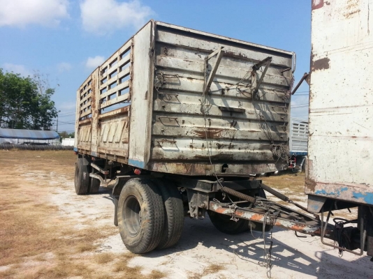 ขายด่วนลูกพ่วง2เพลาไม่ดั้มสามิตรรอนเฉียงปี48สภาพพร้อมใช้สุดๆราคาเบาๆโทร0843923995